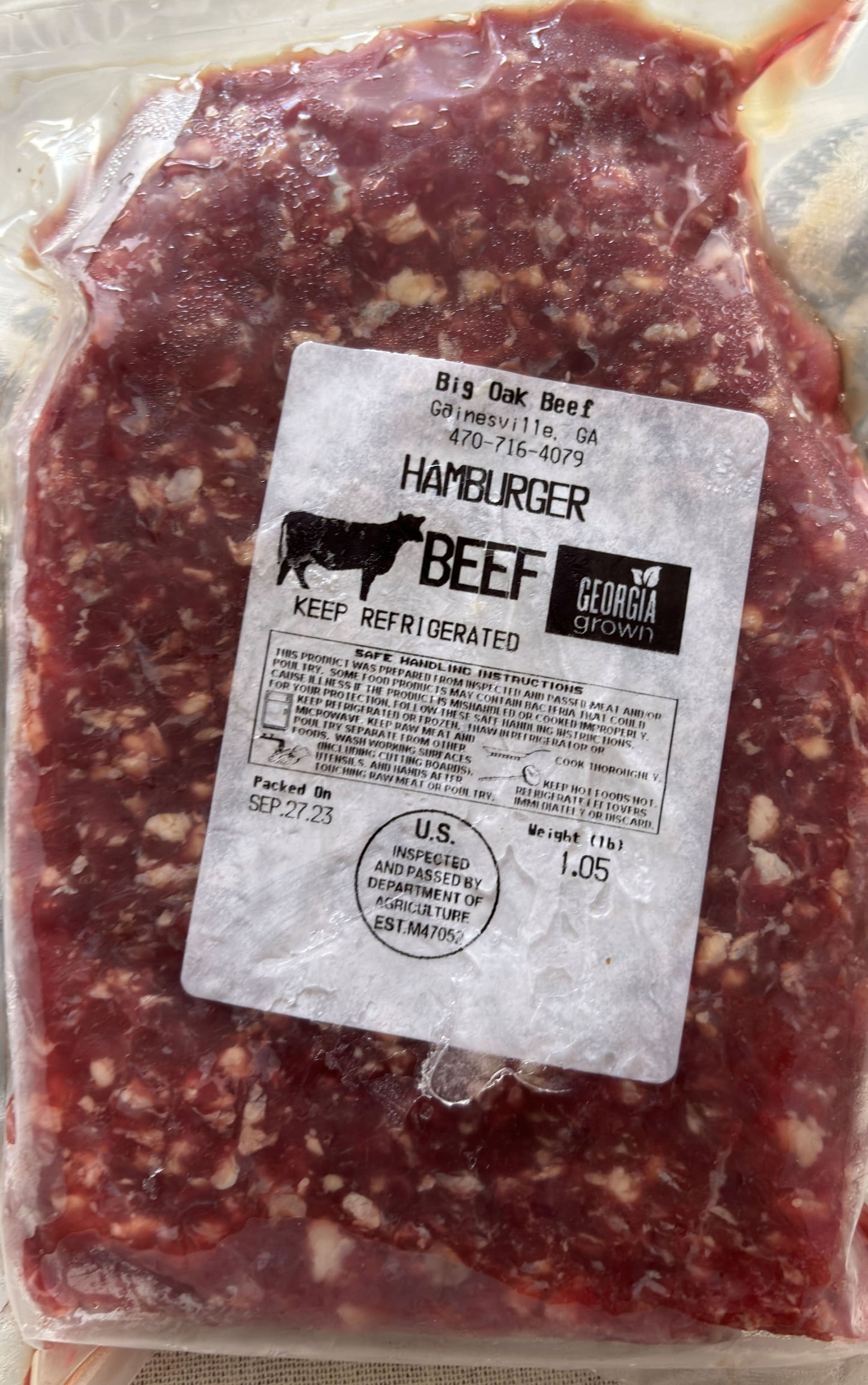 Ground Beef - 1lb package