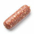 Close-up of premium grass-fed beer cheese beef bratwurst